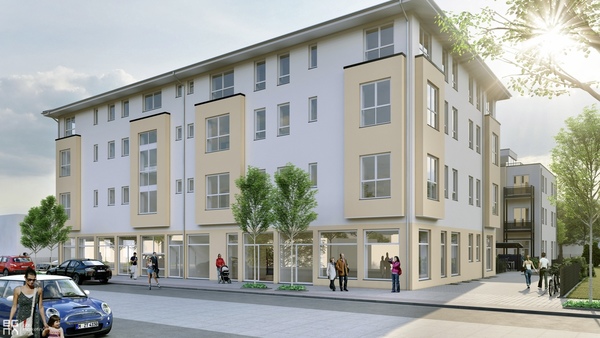 Quartier an der Kellei Dresden Ansicht von vorn