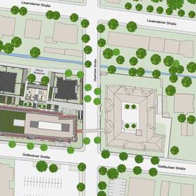 Tabakfabrik f6 Umbau Dresden Lageplan